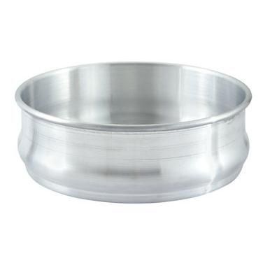 Winco ALDP-96 Silver 96 Oz Stackable Dough Retarding Pan-ALDP-96