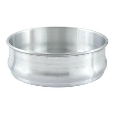 Winco ALDP-96 Silver 96 Oz Stackable Dough Retarding Pan-ALDP-96