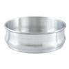 Winco ALDP-96 Silver 96 Oz Stackable Dough Retarding Pan-ALDP-96 view 1