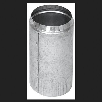 Imperial Manufacturing Group GV0843 6" Galvanized Round Crimped Starting Collar
