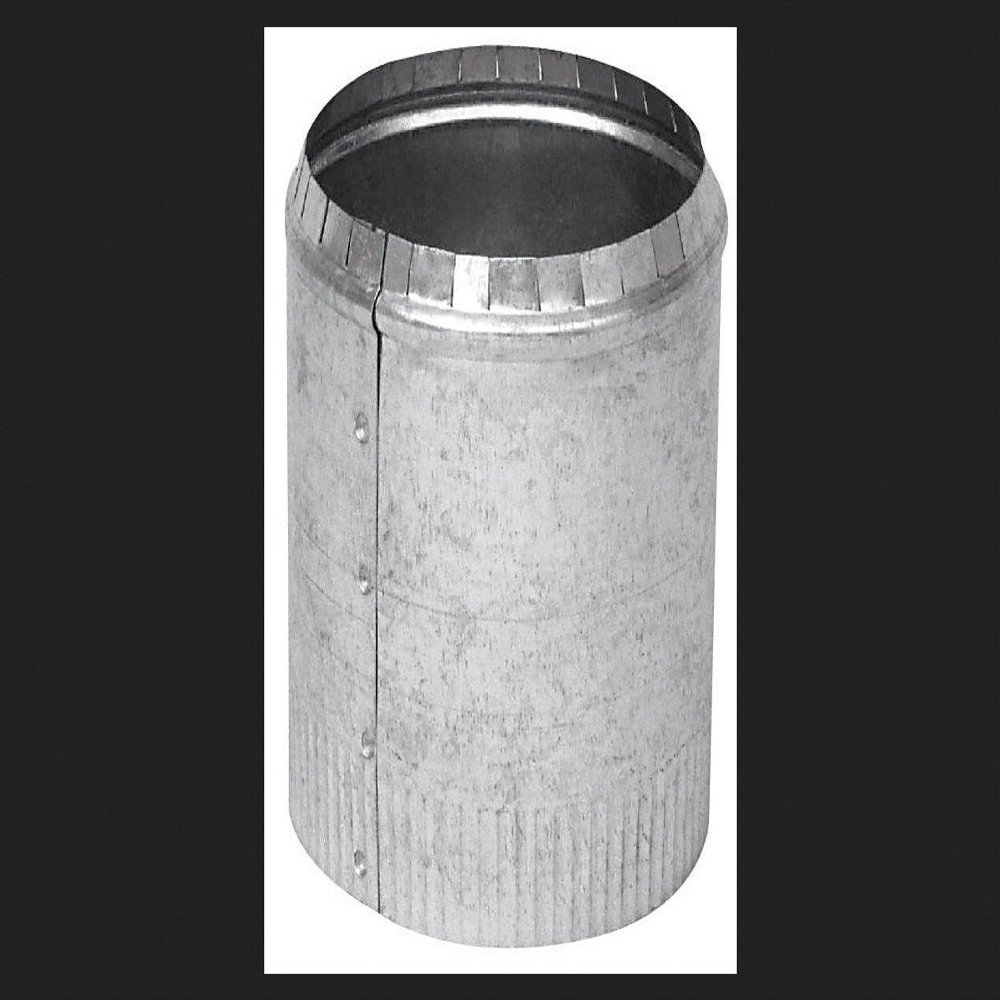 Imperial Manufacturing Group GV0843 6" Galvanized Round Crimped Starting Collar