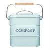 Kitchen Craft Living Nostalgia Vintage Blue Compost Bin LNCOMPBLU view 1