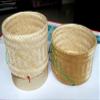 Thai Sticky Rice Basket Size 3 Inches (Pack of 6) Handmade Bamboo Rice Container view 4