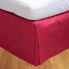 400 TC 400 TC 20 Inch Fall Bed Skirt (Olympic Queen,Magenta) view 1