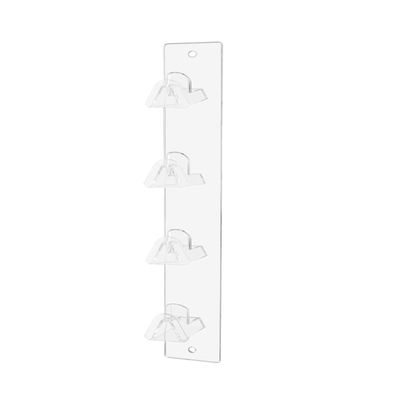 Marketing Holders 12 Pack Glasses Display 4 Pairs Holder with Hanging Hardware Retail Space Saver Organizer Storage Warehouses Wall Mount Eyeglasses Clear Acrylic Spectacles Safety Glass Labs