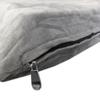 DIY Pet Bed Pillow Cover Set Heavy Duty Flat Style External Cover + Waterproof Liner for Small to Large Dogs Microsuede, Denim, Canvas or Fleece Covers Only (Gray Microsuede, 36''x29'') view 3