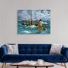 GREATBIGCANVAS Christ Walking on the Sea of Galilee Canvas Wall Art Print, Christian Home Decor Artwork, 48"x35"x1.5" view 4
