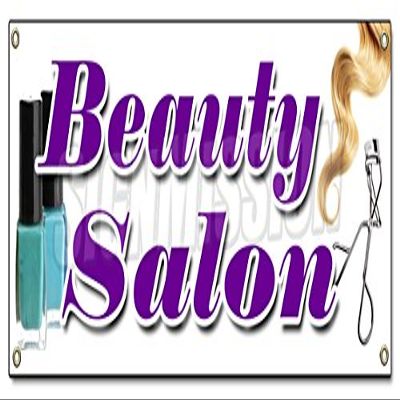 Beauty Salon Banner Sign Hairdresser Stylist Colorist Color Haircuts