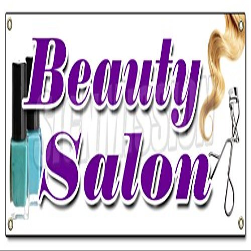 Beauty Salon Banner Sign Hairdresser Stylist Colorist Color Haircuts