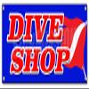 Dive Shop Banner Sign Diving Gear Scuba Rental Sale deep sea Lessons view 1