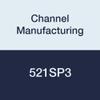 Channel 521SP3 Mobile Platter Rack, 20-1/2"W x 26"D x 36"H with 6" Spacing, (5) 18" Platter Capacity, Stainless Steel view 1