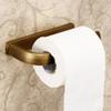 Leyden Antique Brass Toilet Paper Holder, Brass Toilet Roll Holder Bathroom Wall Mount Tissue Roll Dispenser view 1