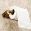 Leyden Antique Brass Toilet Paper Holder, Brass Toilet Roll Holder Bathroom Wall Mount Tissue Roll Dispenser view 2