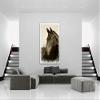 KitCanvas Gallery-Wrapped Large Canvas (72-inch by 48-inch) Horse Sephia view 2