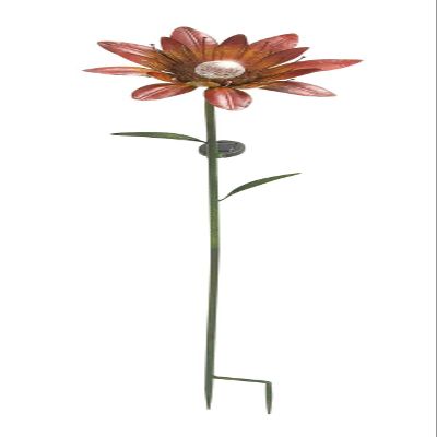 Deco 79 Metal Solar Garden Stake W, 59" H-50320, 15" W/59 H