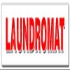 36" LAUNDROMAT Decal Sticker wash fold Coin Laundry Dry Cleaning 36 Hour Open view 1