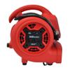 XPOWER P-230AT Mini Mighty 1/4 HP 925 CFM Centrifugal Air Mover, Carpet Dryer, Floor Fan, Blower, Stackable, Daisy Chain, for Water Damage Restoration, Janitorial, Plumbing, Home Use, Red view 2