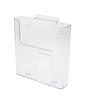 Source One Large Slotwall/Slatwall Clear Magazine Rack Brochure Holder (1 Pack) view 1