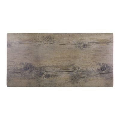 Elite Global Solutions EGS M1020-DW Fo BWA Rectangular 20 x 10 x 5/8" Faux Driftwood Shelf