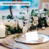Andaz Press Table Tent Printable Place Cards White 20-Pack Seat Placement Cards Blank Place Cards For Table Settings Name Cards for Bridal Wedding Shower School Graduation Food Cards White Place Cards view 4
