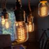 Rolay Vintage Edison Bulbs, 25W Clear Glass Antique Vintage Old Fashioned E26 Incandescent Light Bulbs, 1 Pack view 2