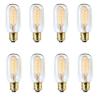 Rolay 25W Vintage Edison Bulbs, T45 Clear Glass Antique Vintage Old Fashioned E26 Incandescent Light Bulbs, 8 Pack view 1