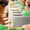 Lightingsky 10pcs DIY Decorative Tissue Paper Pom-poms Flowers Ball Perfect for Party Wedding Home Outdoor Decoration (10-inch Diameter, Green 2) view 4