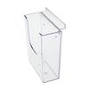 SourceOne Slotwall / Slatwall Clear Brochure Holder (6 Pack, 4 Inch) view 2