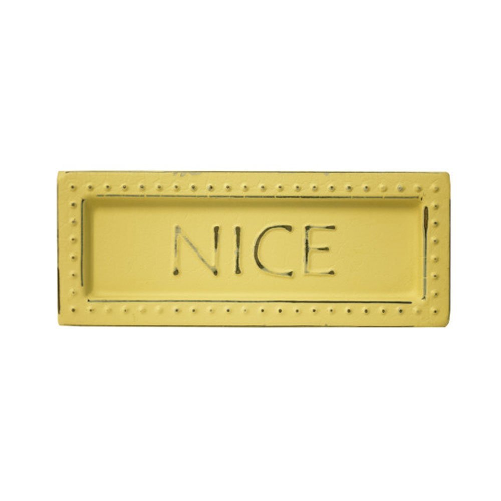 Bulk Buys Nice Mini Metal Sign Magnet - 18 Pack