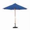 Fast Furnishing 9-Ft Pulley Patio Umbrella with Pacific Blue Canopy view 1