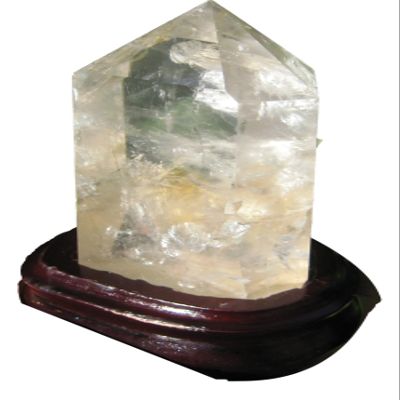 Quartz Crystal Point Mineral Specimen Stone Art A22