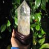 Quartz Crystal Point Mineral Specimen Stone Art A22 view 3