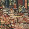 C Charlotte Home Furnishings Inc Terrace Belgian Tapestry Wall Hanging | Viscose Cotton and Polyester Blend Wall Art | 18x21 Inch | Home Decor Accent view 2