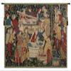 C Charlotte Home Furnishings Inc Vendages (Yellow) Belgian Tapestry Wall Hanging | Viscose Cotton and Polyester Blend Wall Art | 48 in. x 70 in | Home Decor Accents view 1