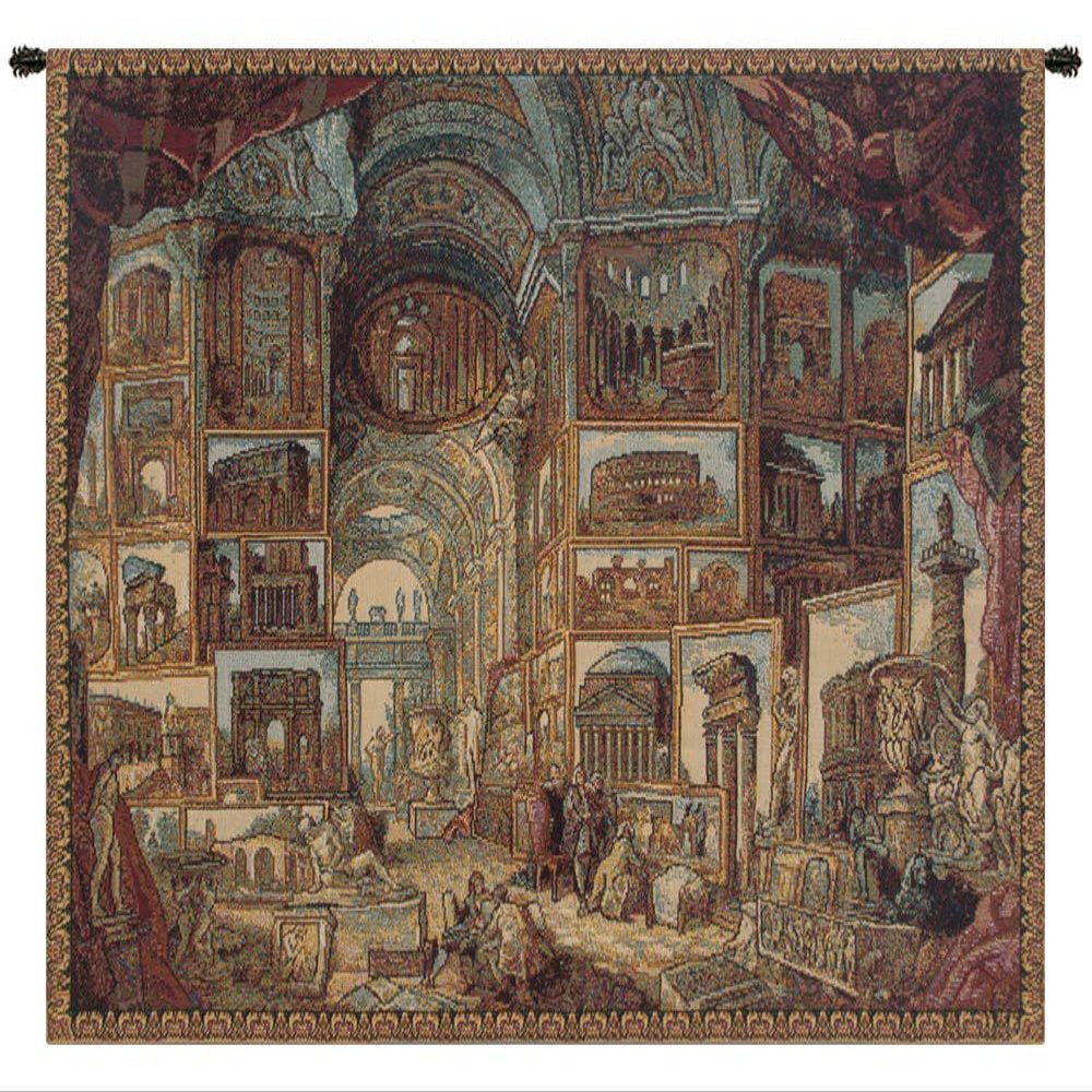 Charlotte Home Furnishings The Museum Italian Wall Hanging - WW-7893-11021/Size - H 12 x W 19