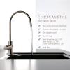 iSpring GA1-AW Heavy Duty Contemporary Style High Spout Kitchen Bar Sink Non-Air Gap Drinking Water Faucet in Antique Wine - 1/4" view 4