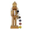 Nutcracker Ballet Gifts, Paint Your Own Nutcracker Painting Kit, Christmas Ornaments, Plain Wooden Figure Decoration Craft, Unpainted Holiday Home Decor, Ideal Xmas Ornament, 10 Inch view 1