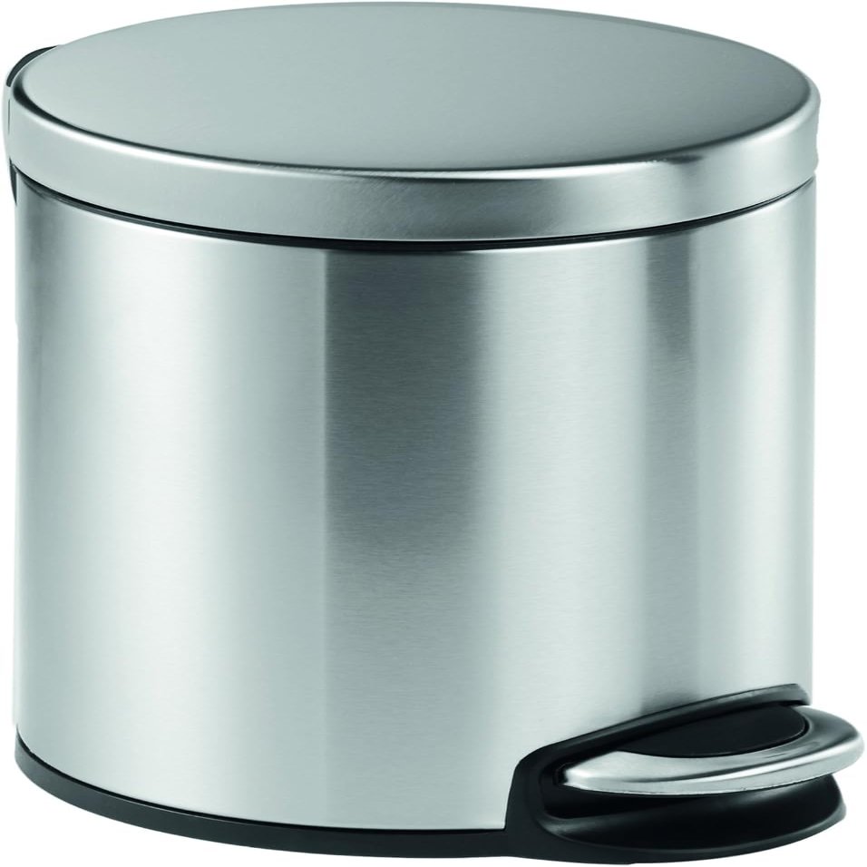 Durable 5 Litre Stainless Steel Pedal Bin