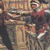 Call To Arms With Border Belgian Tapestry Wall Hanging - 38 in. x 54 in. Cotton/Viscose/Polyester by Edmund Blair Leighton view 3