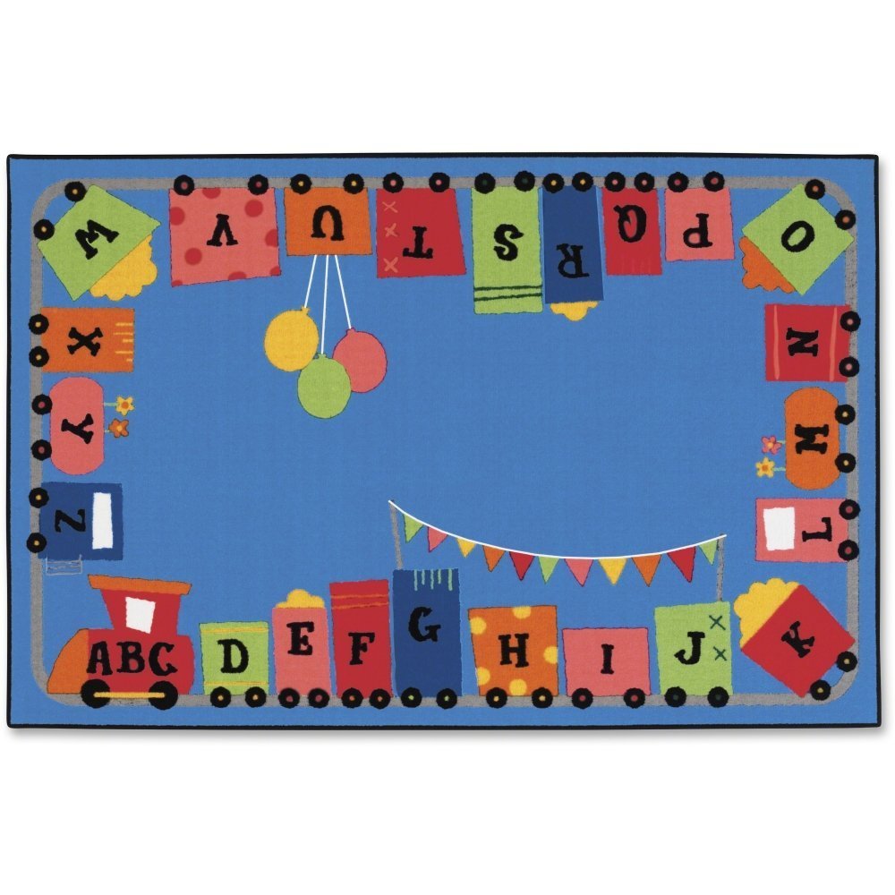 Carpets for Kids 48.80 Alpha Fun Train Value Rug (4' x 6')