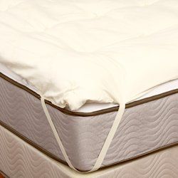 Cotton Cloud Natural Beds and Furniture Full Size Eco Valley Wool Pad