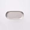 Vintage Inox Oval Cash Tray, S, Made in Japan, Cafe, Restaurant, Accounting, Hanging Coin, Stainless Steel, Aging Treatment, Unbreakable, Dishwasher Safe view 2
