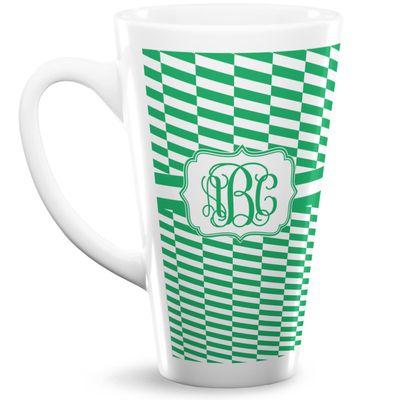 Personalized Zig Zag 16 Oz Latte Mug