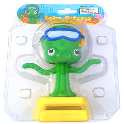 Momentum Brands Solar Dancing Dcor, 4.72" L, Octopus
