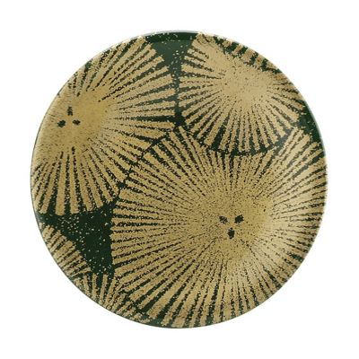 15 cm Rotation Sushi Plate A Heat Resistant ABS. (Special Print) Pine Green Ta