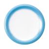 15 cm New Rotation Sushi Plate A Heat Resistant ABS. Light Blue Pearl Ombre Coating Ta view 1