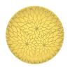 15 cm Rotation Sushi Plate A Heat-resistant ABS Owner Yellow and Gold Flower Ta view 1