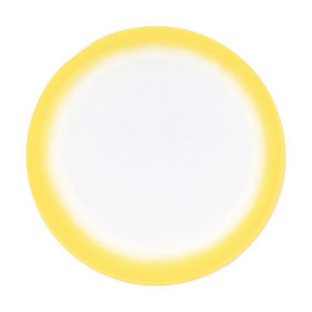 15 cm Rotation Sushi Plate A Heat-resistant ABS Owner Yellow Blur Coating Ta