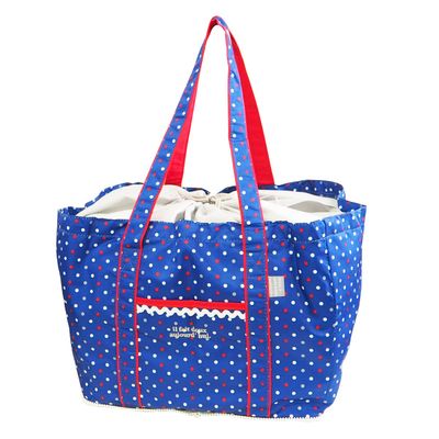 At First AF5749 Sucre Shopping Bag, Navy