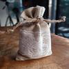 AK-Trading 3" x 5" Linen Favor Pouch Gift Bag with Lace Decor - Pack of 12 view 1